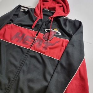 Miami Heat Adidas Full Zip Hoodie